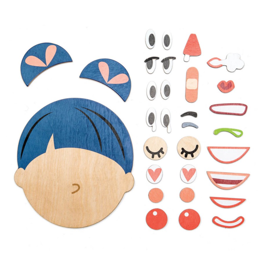 Drewniana tablica edukacyjna - Emocje / Tender Leaf Toys
