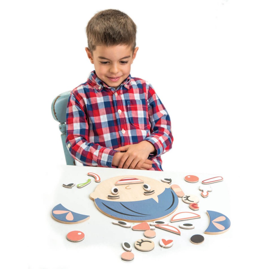 Drewniana tablica edukacyjna - Emocje / Tender Leaf Toys