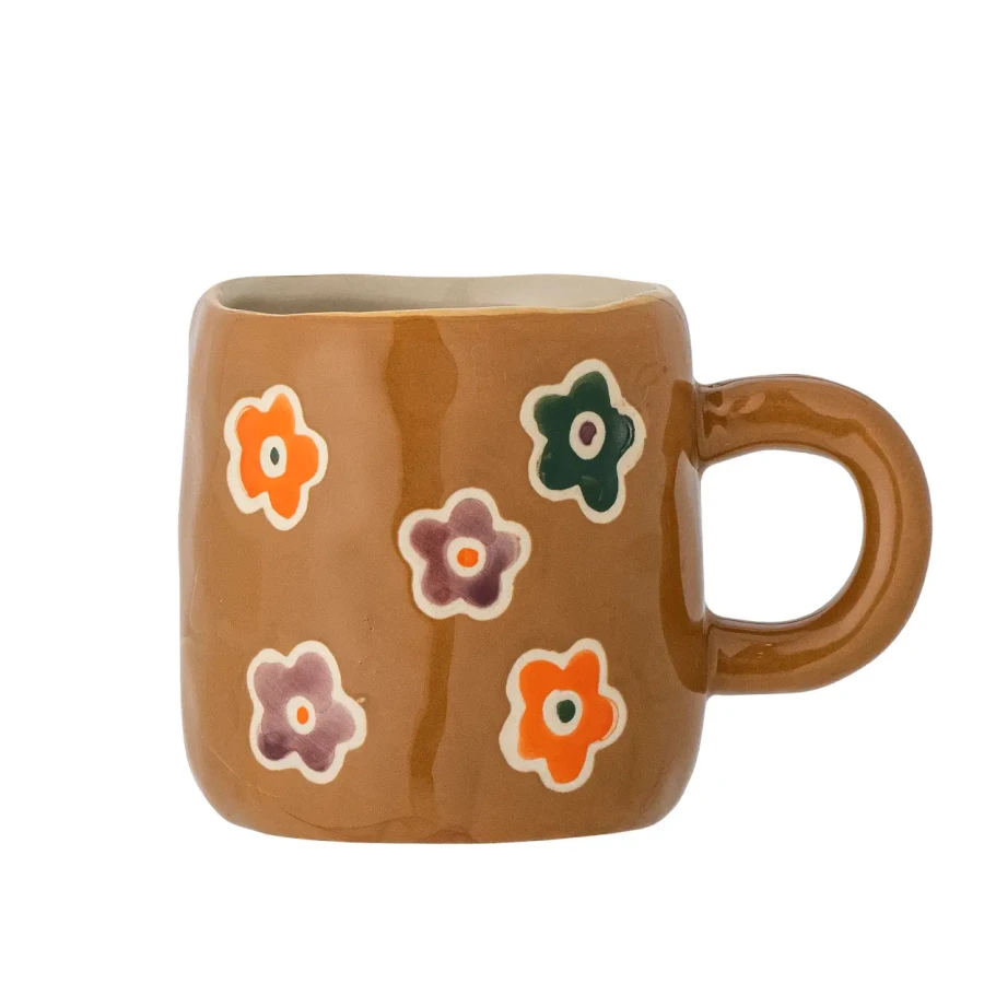Dziecięcy kubek z kamionki - Addy / Bloomingville Mini