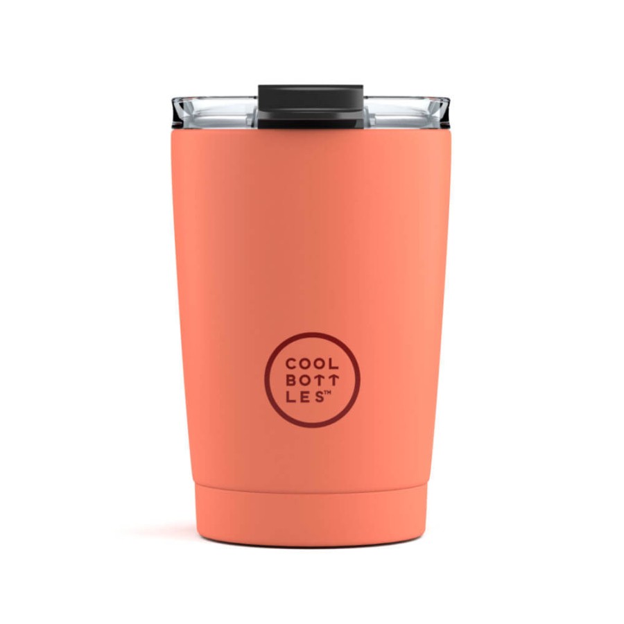 Kubek termiczny Triple cool - Pastel Coral, 330ml / Cool Bottles
