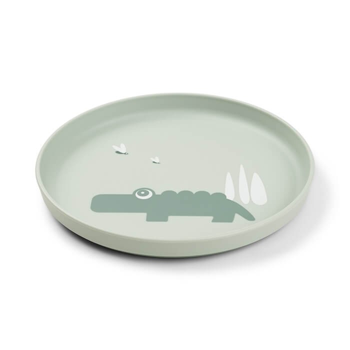Talerzyk dla Dziecka Foodie Croco Green / Done by Deer