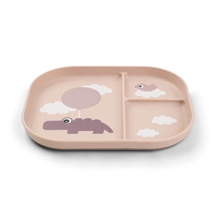 Talerzyk Dzielony Foodie Happy Clouds Powder / Done by Deer