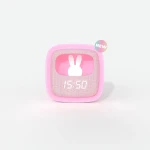 Budzik i lampka nocna Billy Clock - Marshmallow / MOB Paris