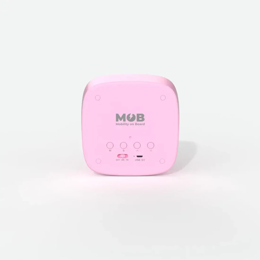 Budzik i lampka nocna Billy Clock - Marshmallow / MOB Paris