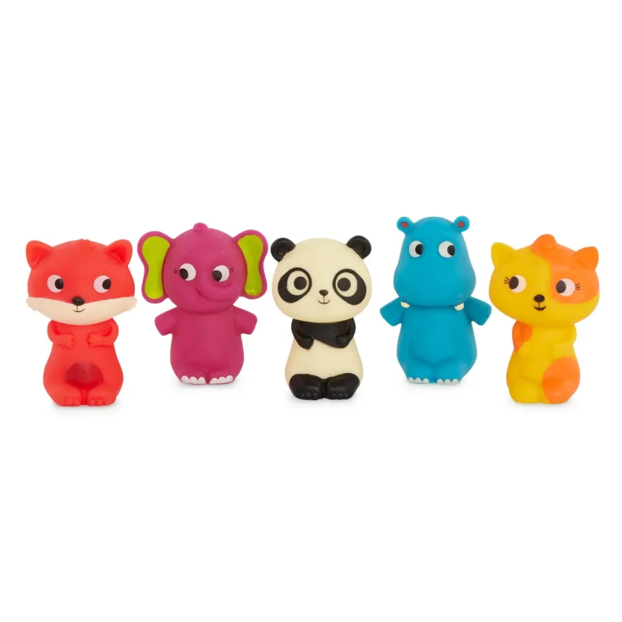 Finger Puppet Pets – pacynki na palce – zestaw 10 sztuk / B.Toys