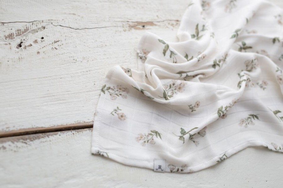 Bambusowy otulacz muślinowy 120x120 - bells / My Memi