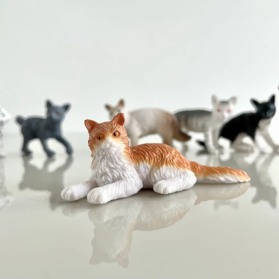 Zestaw Figurek w Tubie - Koty Domowe / Safari Ltd.