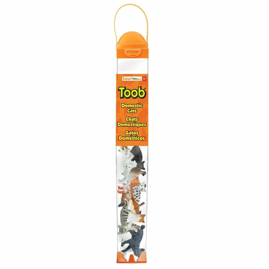 Zestaw Figurek w Tubie - Koty Domowe / Safari Ltd.