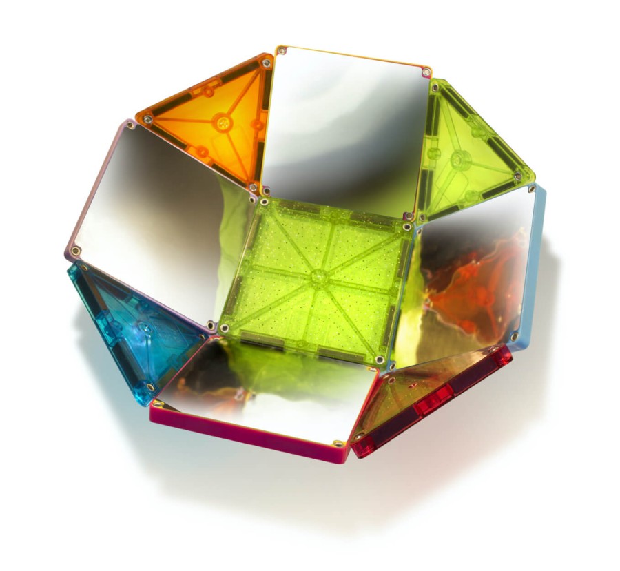 Klocki Magnetyczne Stardust 15 el. / Magna-Tiles