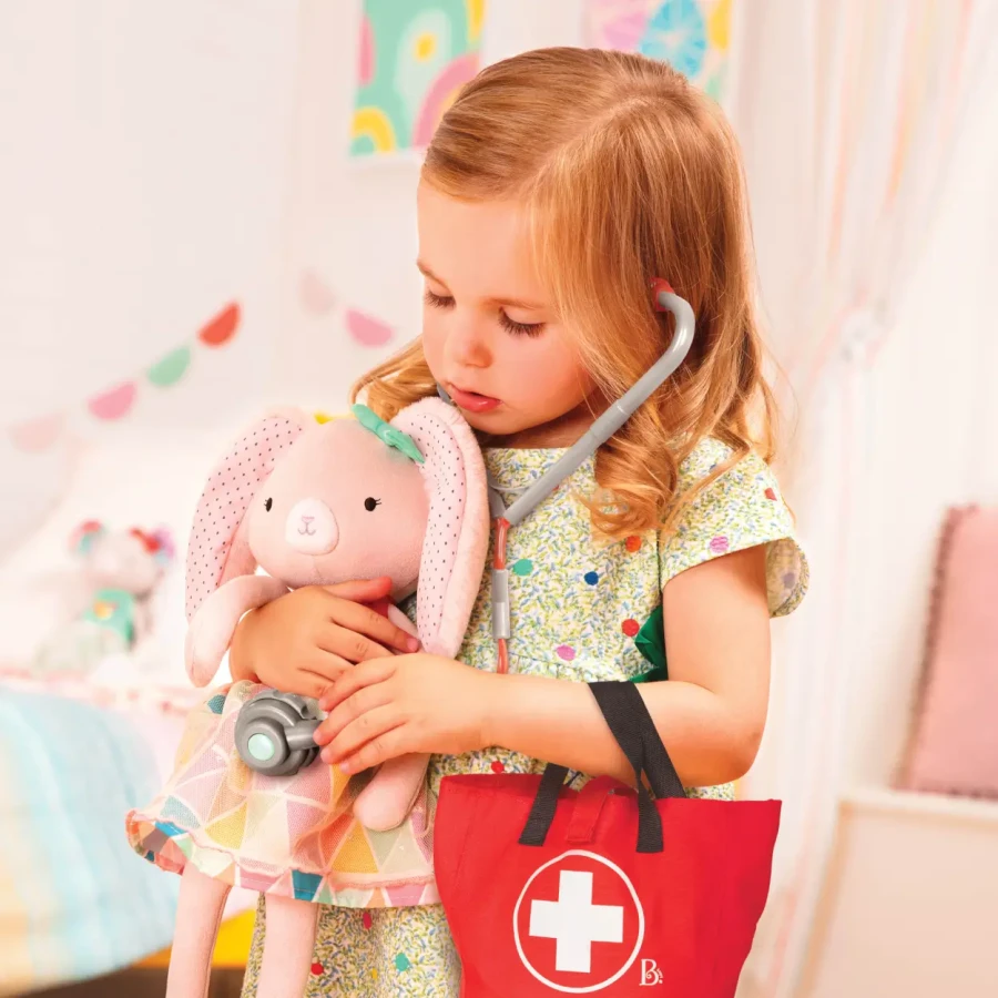 Mini Doctor Care Kit – zestaw małego lekarza w torbie / B.Toys