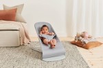 BABYBJORN - leżaczek BLISS WOVEN, Petal Quilt, Jasnoszary