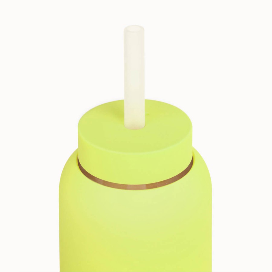 Silikonowa nasadka z rurką do butelek Bink - PINEAPPLE / BINK