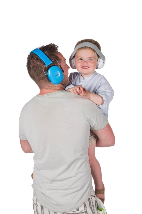 Słuchawki ochronne Earmuff - white 0-3 / DOOKY Baby