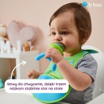 Gryzak silikonowy do podawania pokarmu - błękit / b.box