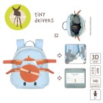 Plecak mini Tiny Drivers Samolot / Lassig