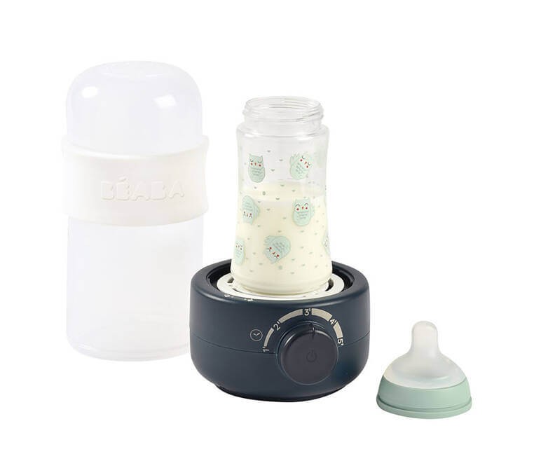 Podgrzewacz i sterylizator parowy do butelek i słoiczków Babymilk Second Night blue / Beaba