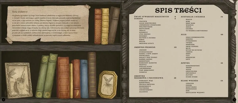 Historia naturalna stworzeń magicznych / HarperCollins