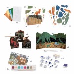 Zestaw artystyczny 6w1 ŚWIAT DINOZAURÓW / Djeco