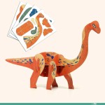 Zestaw artystyczny 6w1 ŚWIAT DINOZAURÓW / Djeco
