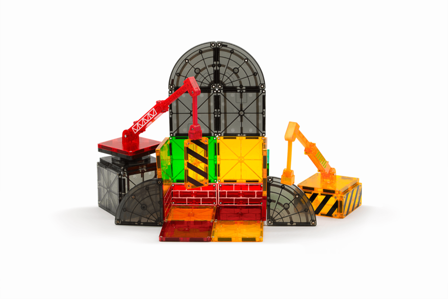 Klocki Magnetyczne Builder 32 el. / Magna-Tiles