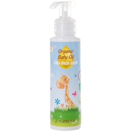 Organiczna oliwka z inca inchi do pielęgnacji i masażu dla dzieci i niemowląt, 100 ml / Azeta Bio