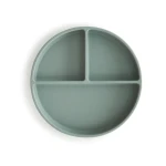 Talerzyk sylikonowy z przyssawką - Cambridge Blue / Mushie