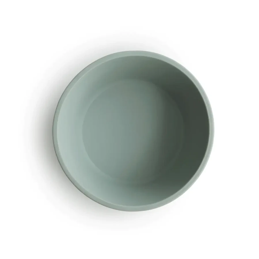 Miseczka sylikonowa z przyssawką - Cambridge Blue / Mushie