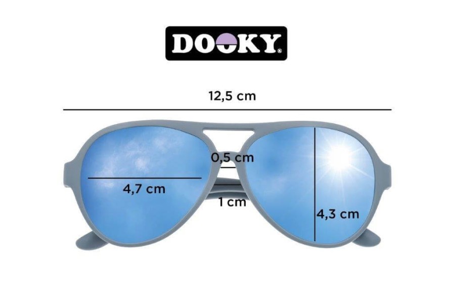 Okulary przeciwsłoneczne Jamaica Air NAVY, 3-7 / Dooky