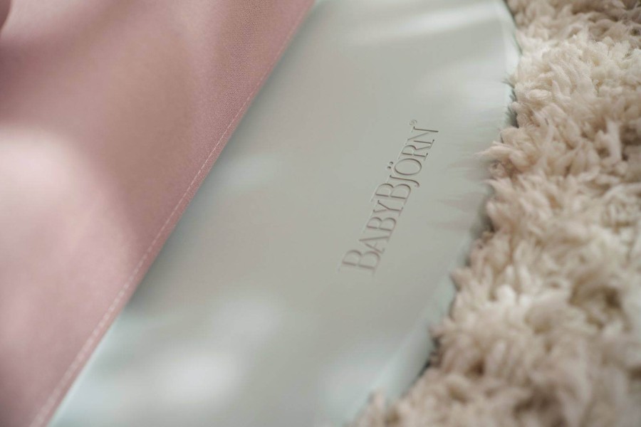 BABYBJORN - leżaczek BLISS WOVEN, Petal Quilt, Dusty Pink