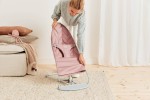 BABYBJORN - leżaczek BLISS WOVEN, Petal Quilt, Dusty Pink