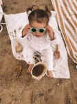 Okulary przeciwsłoneczne dla dzieci 9-24 miesięcy Delight - Sage green / Beaba