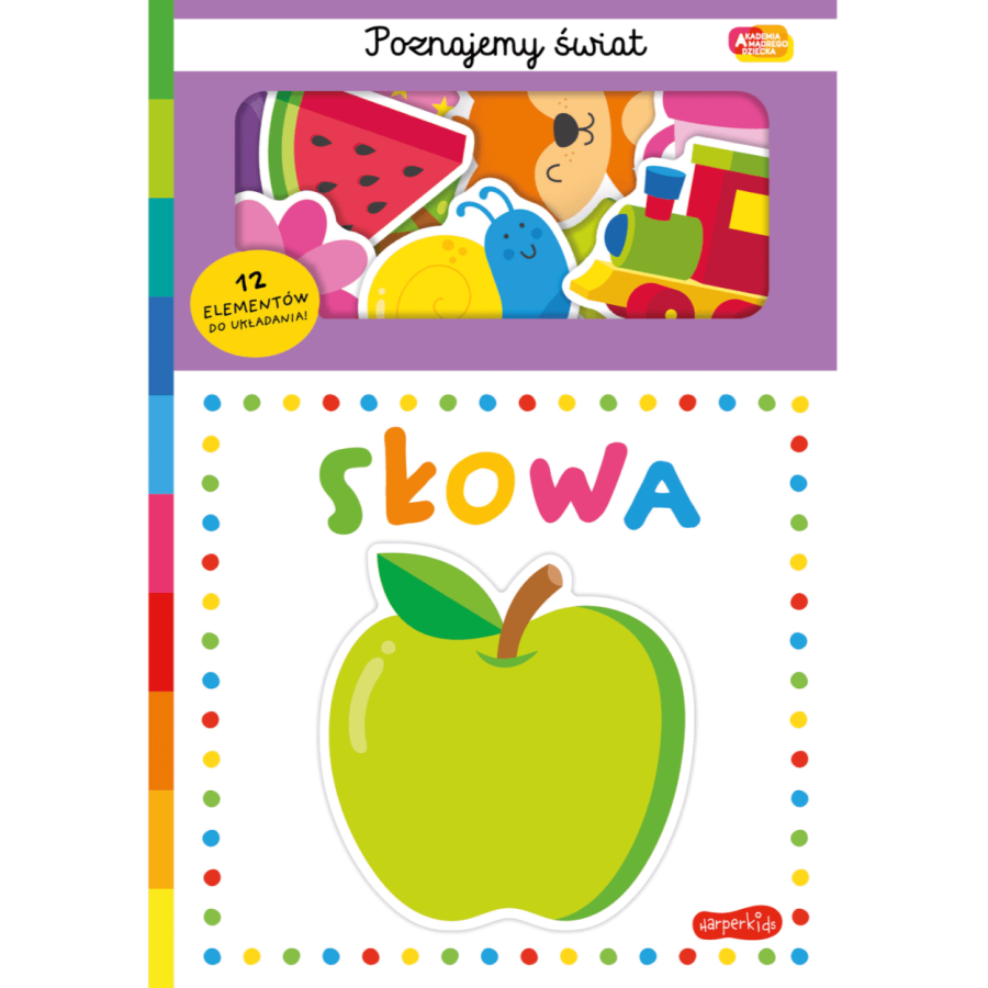 Słowa. Akademia Mądrego Dziecka. Poznajemy świat / HarperCollins