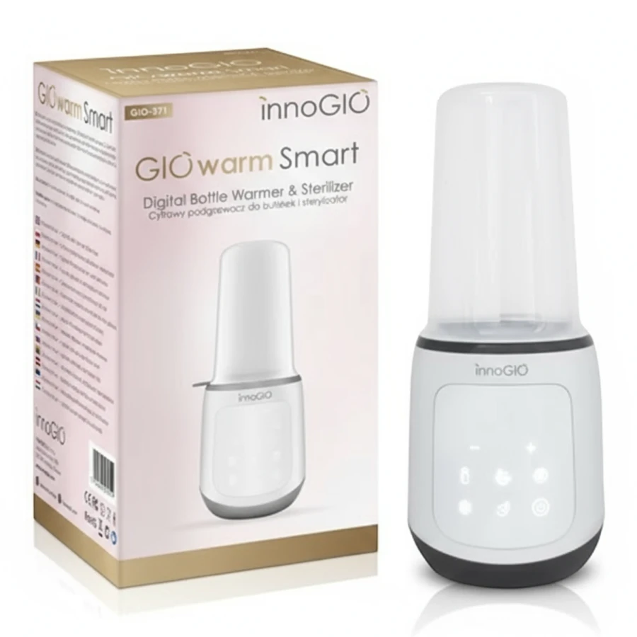 GIOwarm Smart Cyfrowy podgrzewacz do butelek i sterylizator