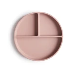 Talerzyk sylikonowy z przyssawką - Blush / Mushie