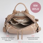 Plecak i torba dla mamy 2w1 MINI black / Joissy