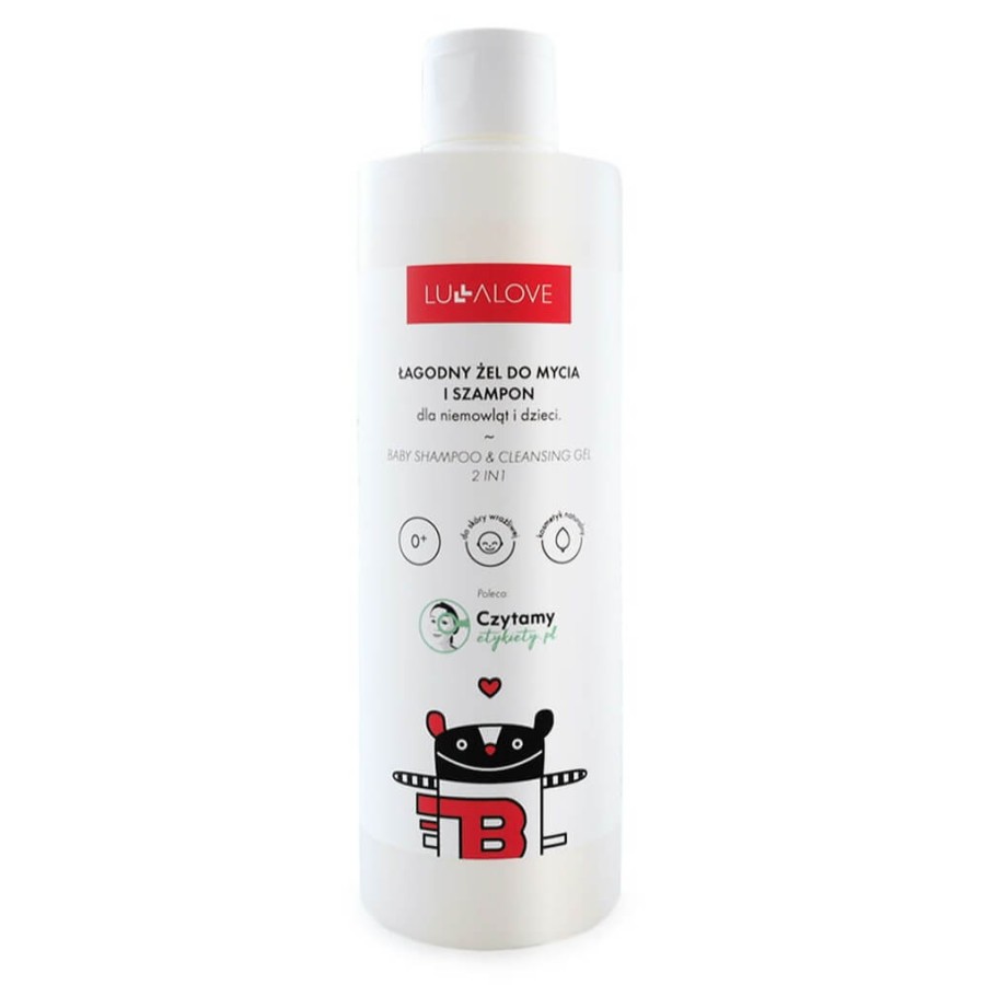 Łagodny żel do mycia i szampon dla niemowląt i dzieci, 280 ml / Lullalove