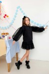 Bluza Puf - Czarna / Manufaktura Falbanek