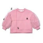 Bluza Puf - Czarna / Manufaktura Falbanek