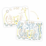 Magiczne kolorowanki - LEŚNE RODZINKI / Djeco