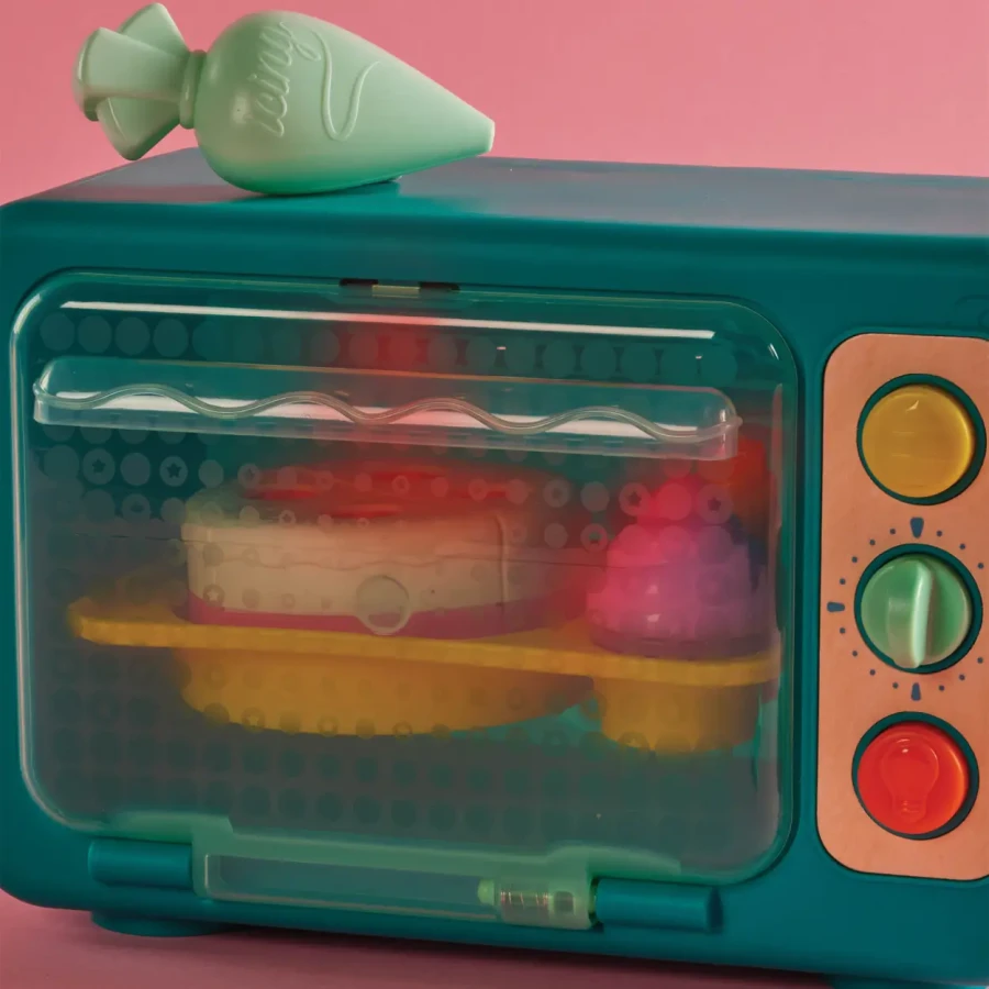 Mini Chef - Bake-a-Cake Playset - piekarnik z tortem i odgłosami / B.Toys BX2291Z