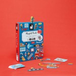 Magnetyczna układanka Straż pożarna Magnetibook  / Janod