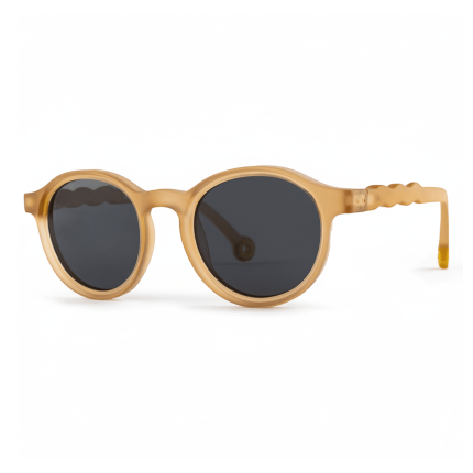 Okulary Oval Sand Beige Polarized 5-10 / Olivio & Co
