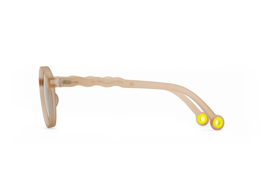Okulary Oval Sand Beige Polarized 5-10 / OLIVIO