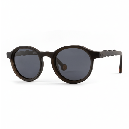 Okulary Oval Squid Black Polarized 5-10 / Olivio & Co