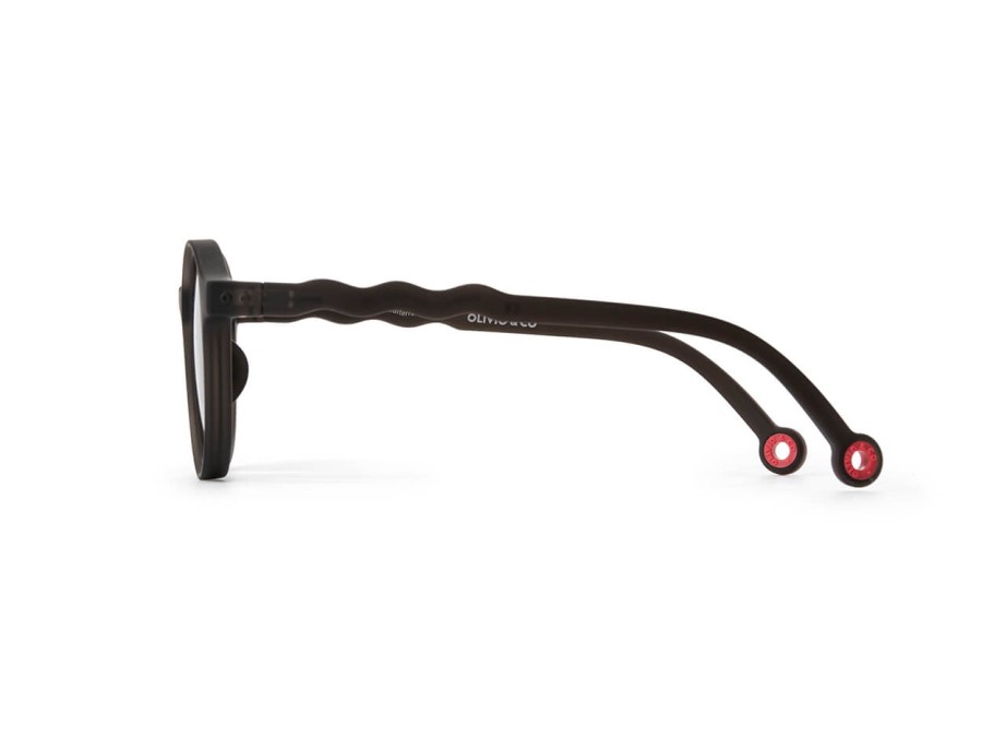 Okulary Oval Squid Black Polarized 5-10 / OLIVIO