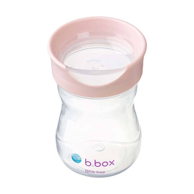 Kubek treningowy 240ml, Różowy / b.box