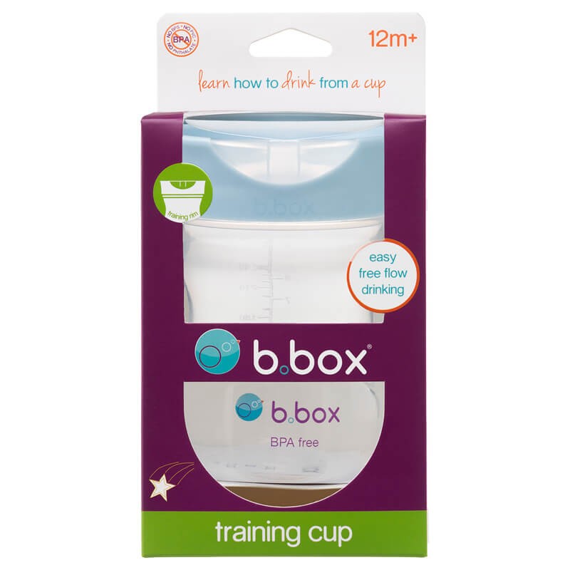 Kubek treningowy 240ml, Błękitny / b.box