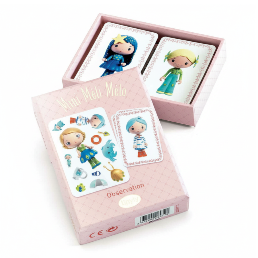 Gra karciana MINI MELI MELO TINYLY / Djeco DJ06971