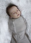 Otulacz FIRST STEP Melanżowy Jasny Szary / Sleepee
