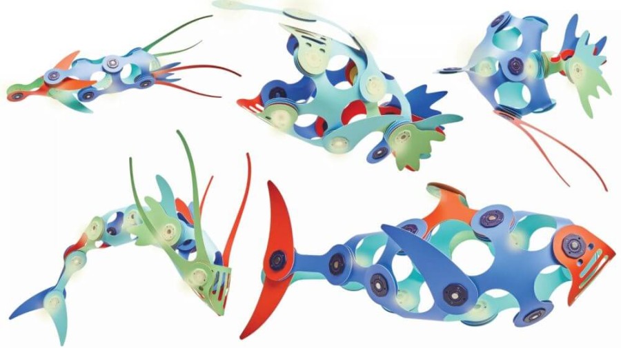 Układanka magnetyczna CLIXO Ocean Creatures